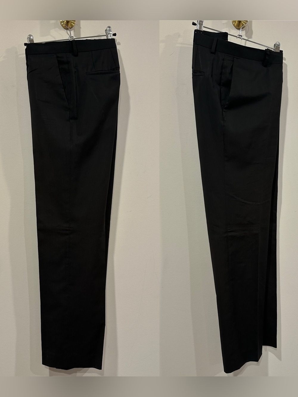 HUGO Hugo Boss Men’s Black 2-Piece Suit – Genius – Size 42S / 52C - Picture 12 of 16
